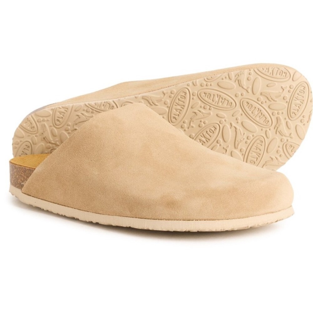 NWT Plakton Bella Clogs Made in Spain Suede